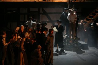 The hanging of a murderer played out in slow motion.